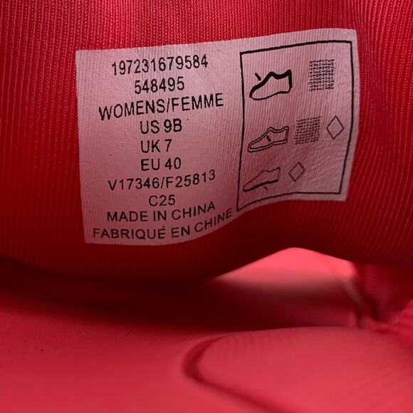 Lands End Sandals Water Resistant Pink Slides Comfort Slip On Women's 9 - Picture 5 of 9